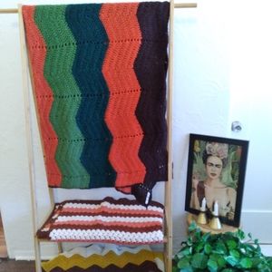 Vintage 70's Crochet Blankets